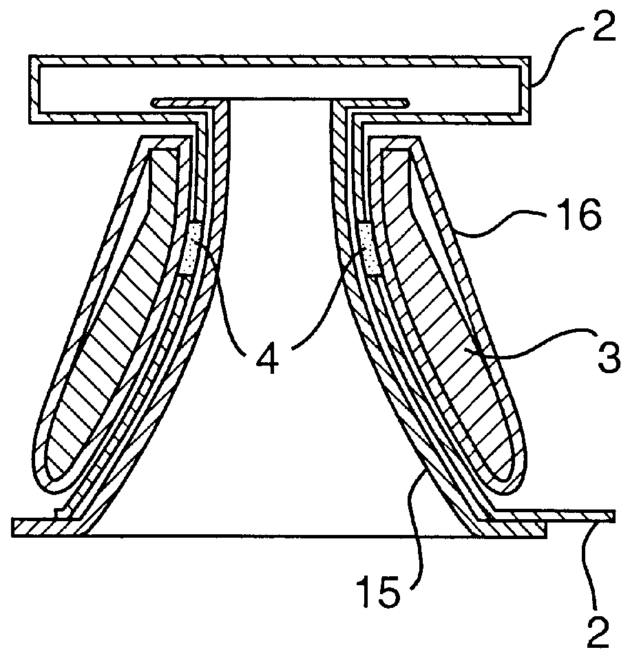 Deflection yoke having net shaped correction projections