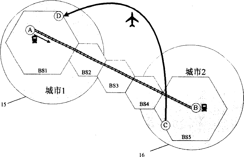 A method for sensing the pilot frequency, collecting the network information, and broadcasting them to the terminal