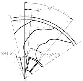 High-flow low-noise electronic fan assembly