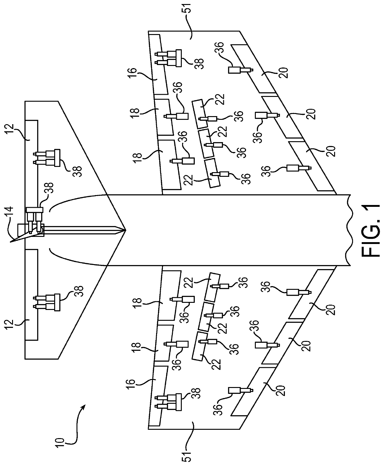 Near synchronous distributed hydraulic motor driven actuation system