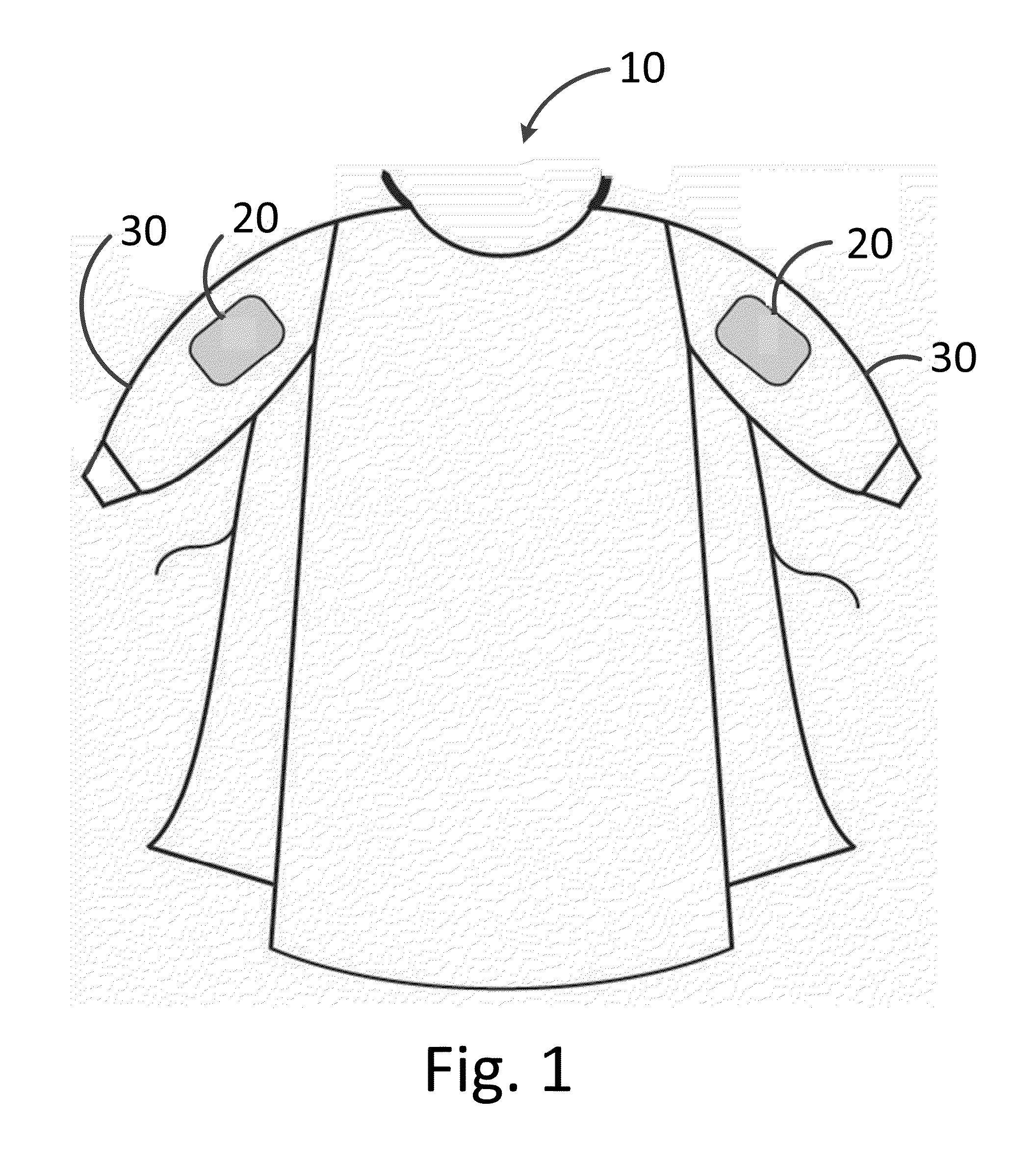 Surgical gown with functional window