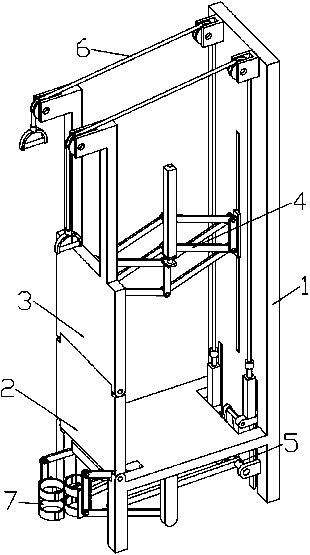 Rehabilitation chair for sitting and standing