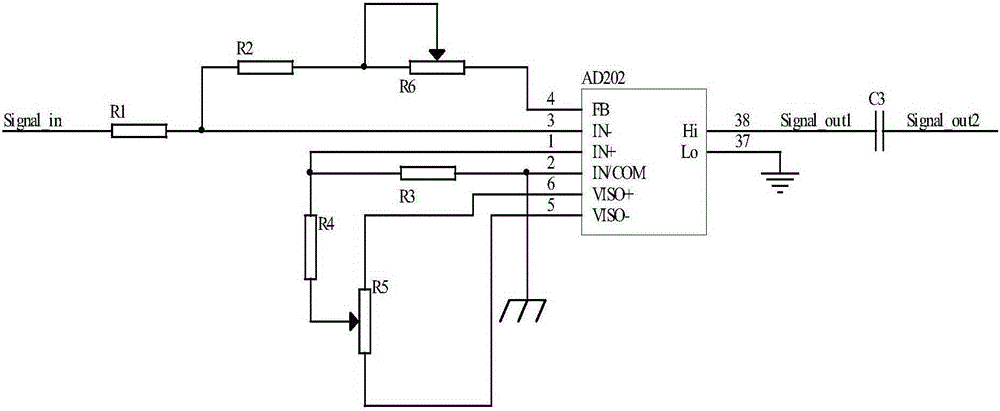 Signal conditioning circuit for acceleration sensor with high g value