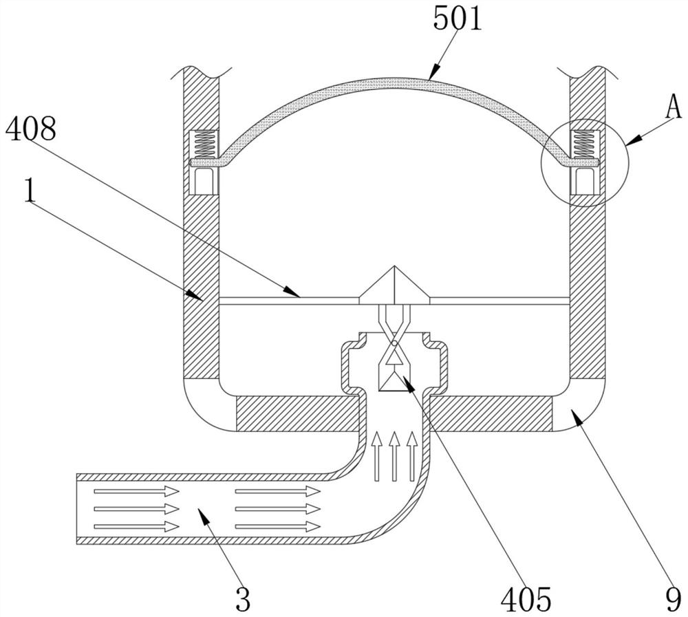 A waste gas purification equipment for chemical plants integrating filtration, adsorption and dust removal