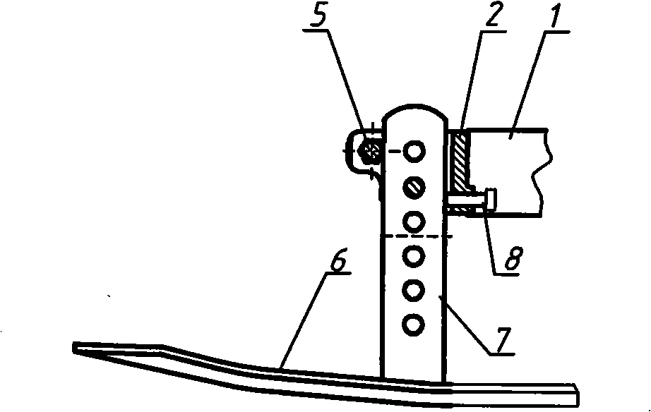 Sliding-raising mechanism of ditcher