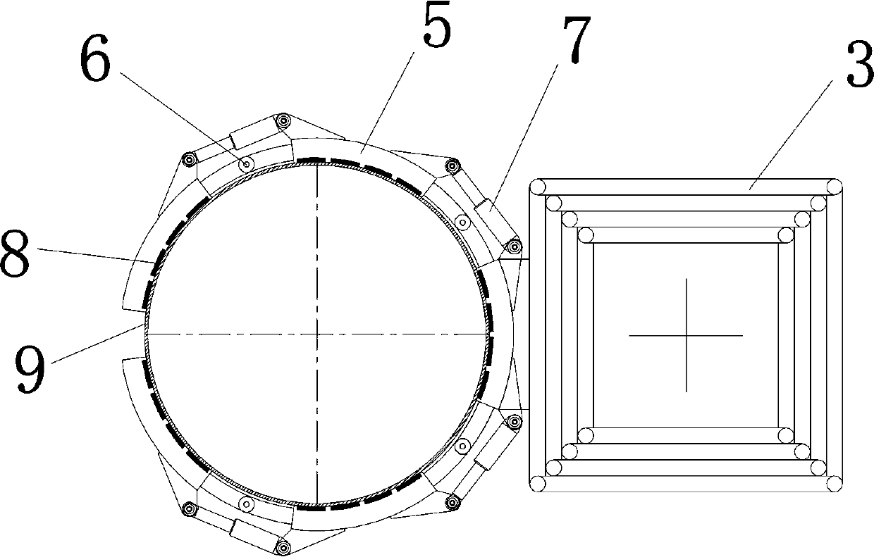 Crane for installing and maintaining wind driven generator