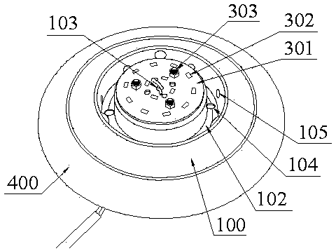 LED (light emitting diode) ceiling lamp