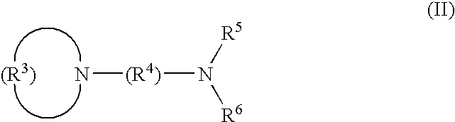 Transmission lubricating compositions with improved performance, containing acid/polyamine condensation product