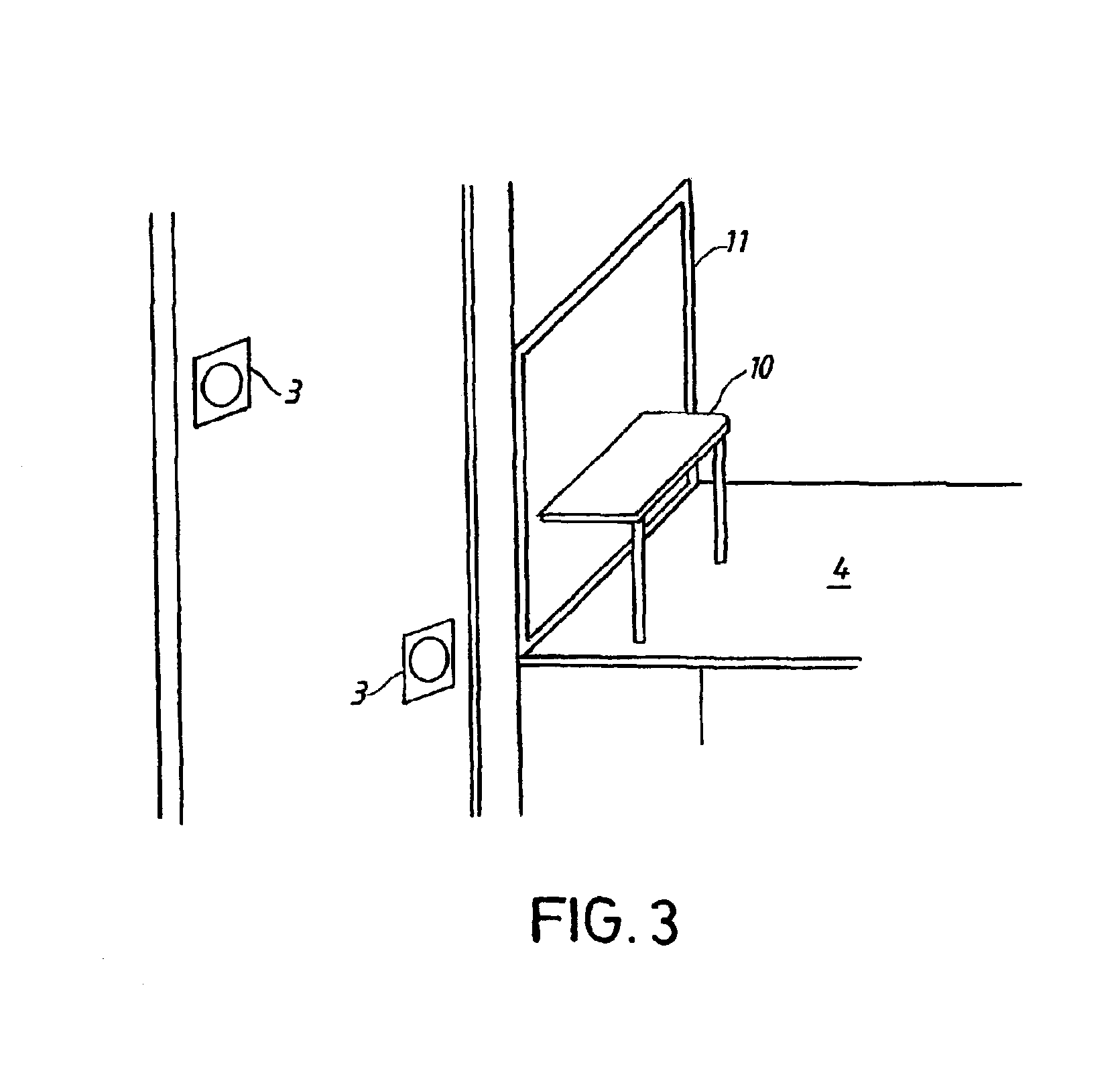Method and apparatus for keeping a check on the storage time for goods in a storage