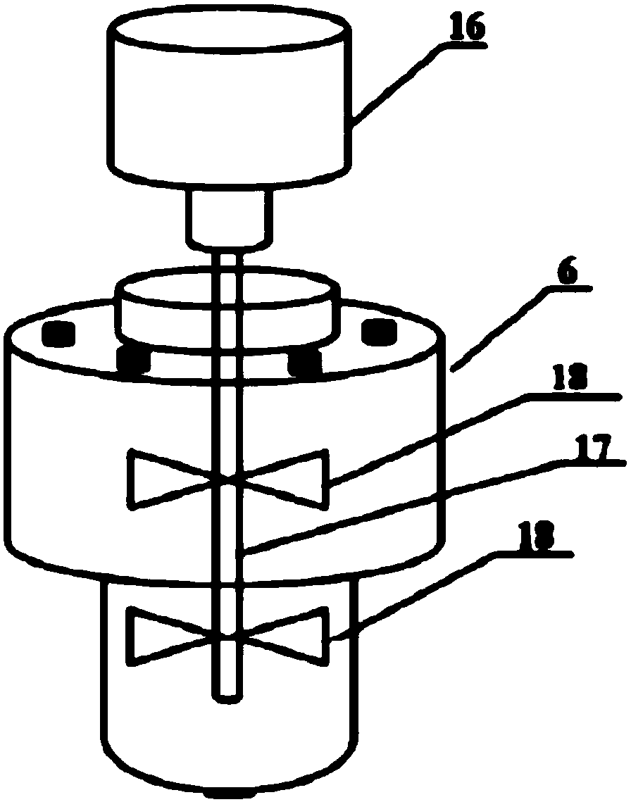 A composite material preparation system that effectively improves the interfacial bonding of composite materials