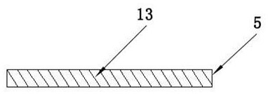 A kind of backing plate under composite sleeper and sleeper thereof