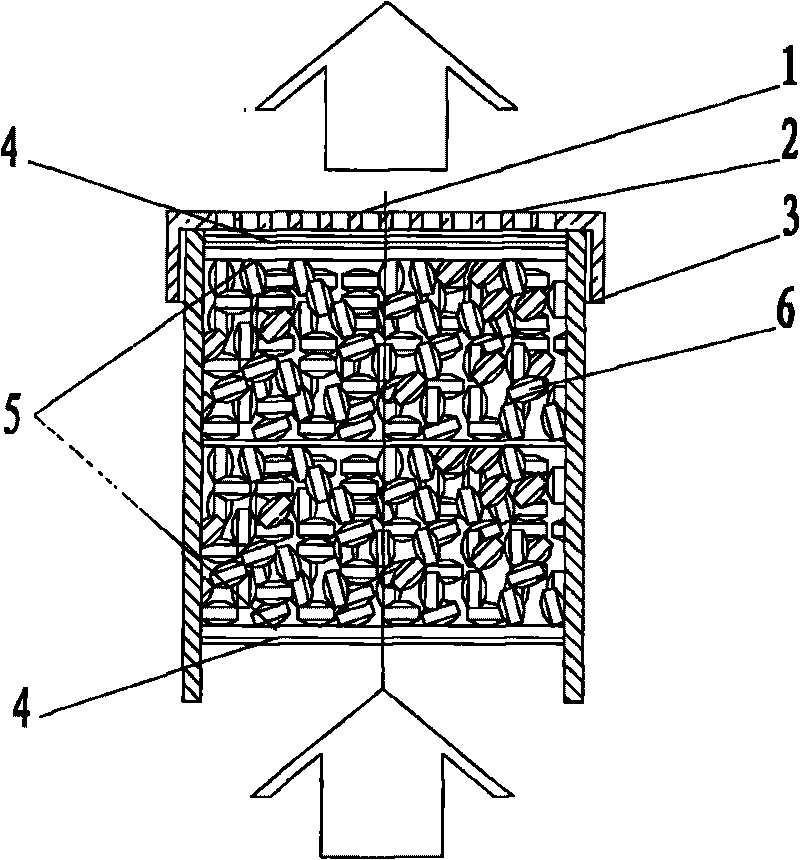 Cooling filter layer of condensed aerosol fire extinguishing equipment