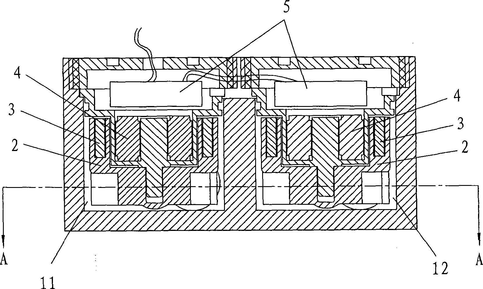 Double-inlet electric generating apparatus for outlet terminal of kitchen and toilet