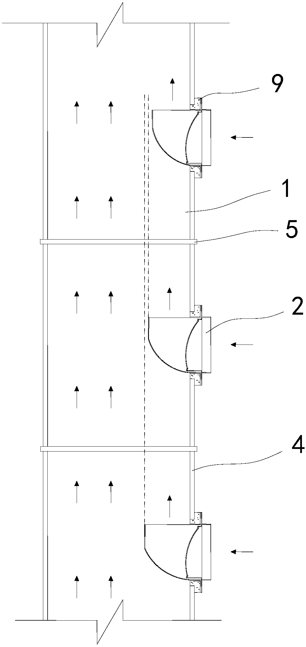 Residential exhaust duct system