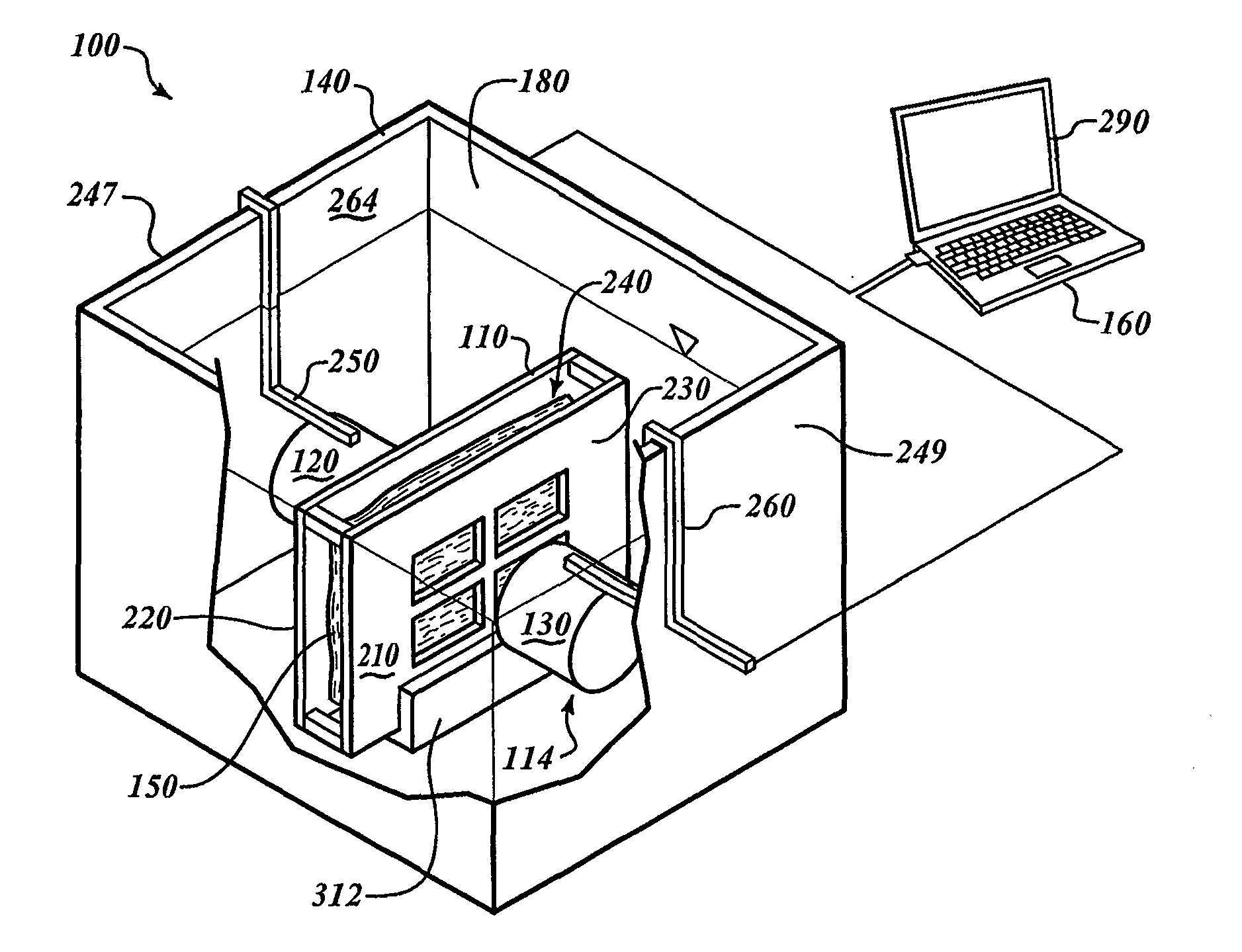 Processing system for processing specimens using acoustic energy