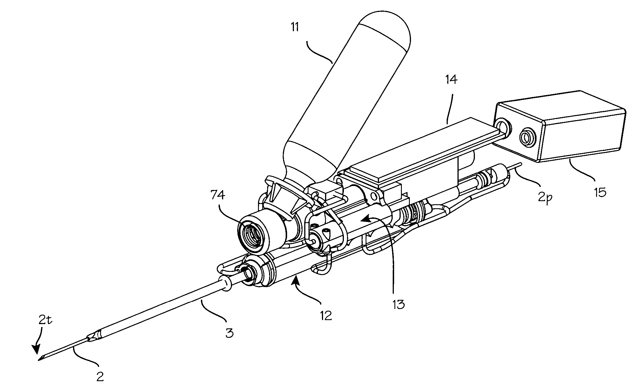 Rotational core biopsy device with liquid cryogen adhesion probe