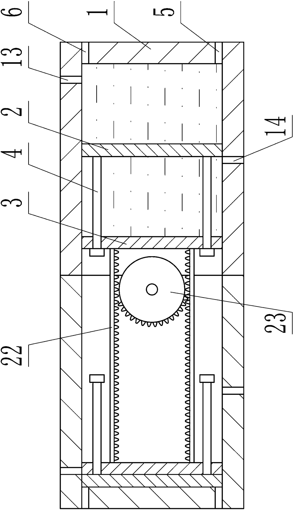 Animal blood vessel intima damage experiment device