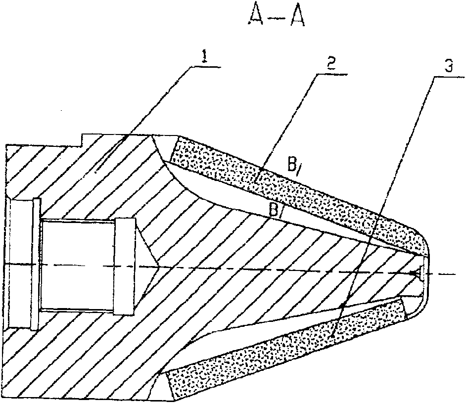 Hard alloy accurately-processed finger-type milling tool and process technique