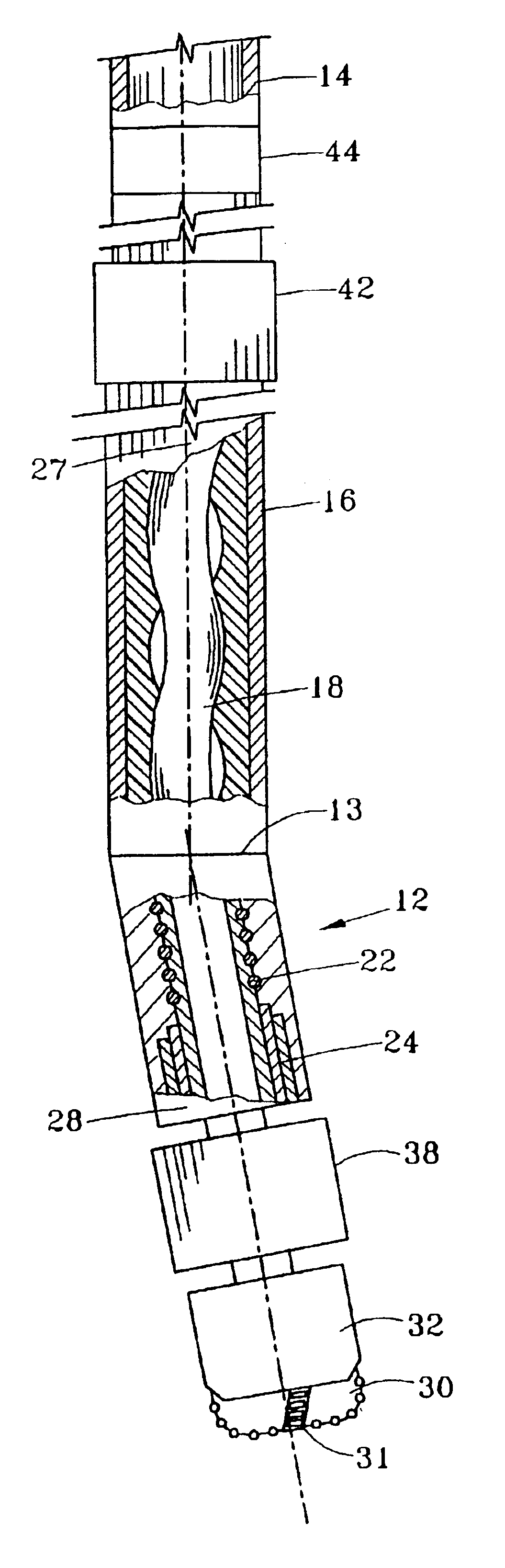 Steerable underreaming bottom hole assembly and method