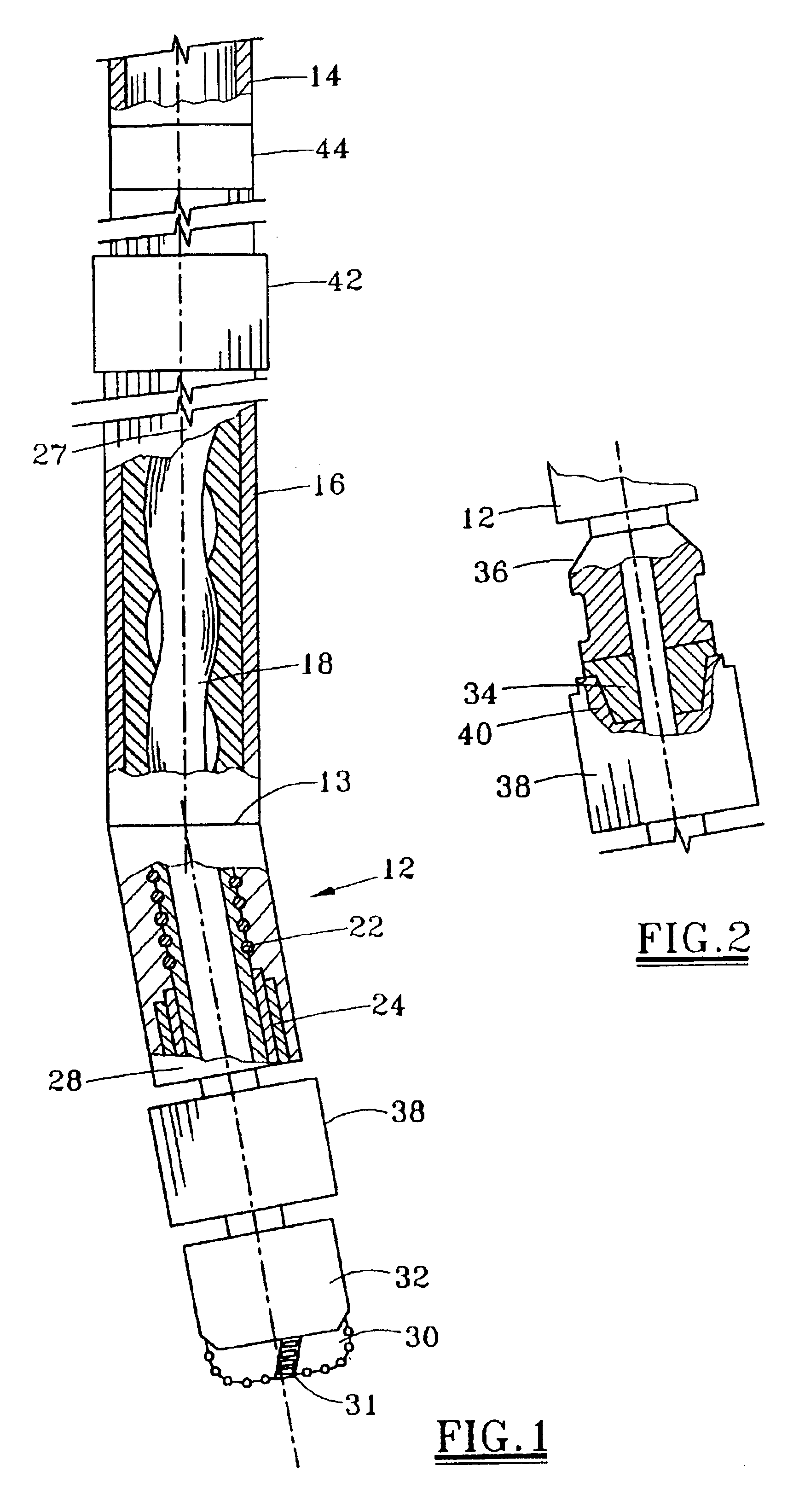 Steerable underreaming bottom hole assembly and method