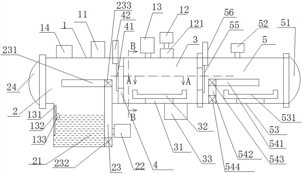 A three-chamber vacuum furnace for anti-corrosion and sewage shower purification monitoring operation