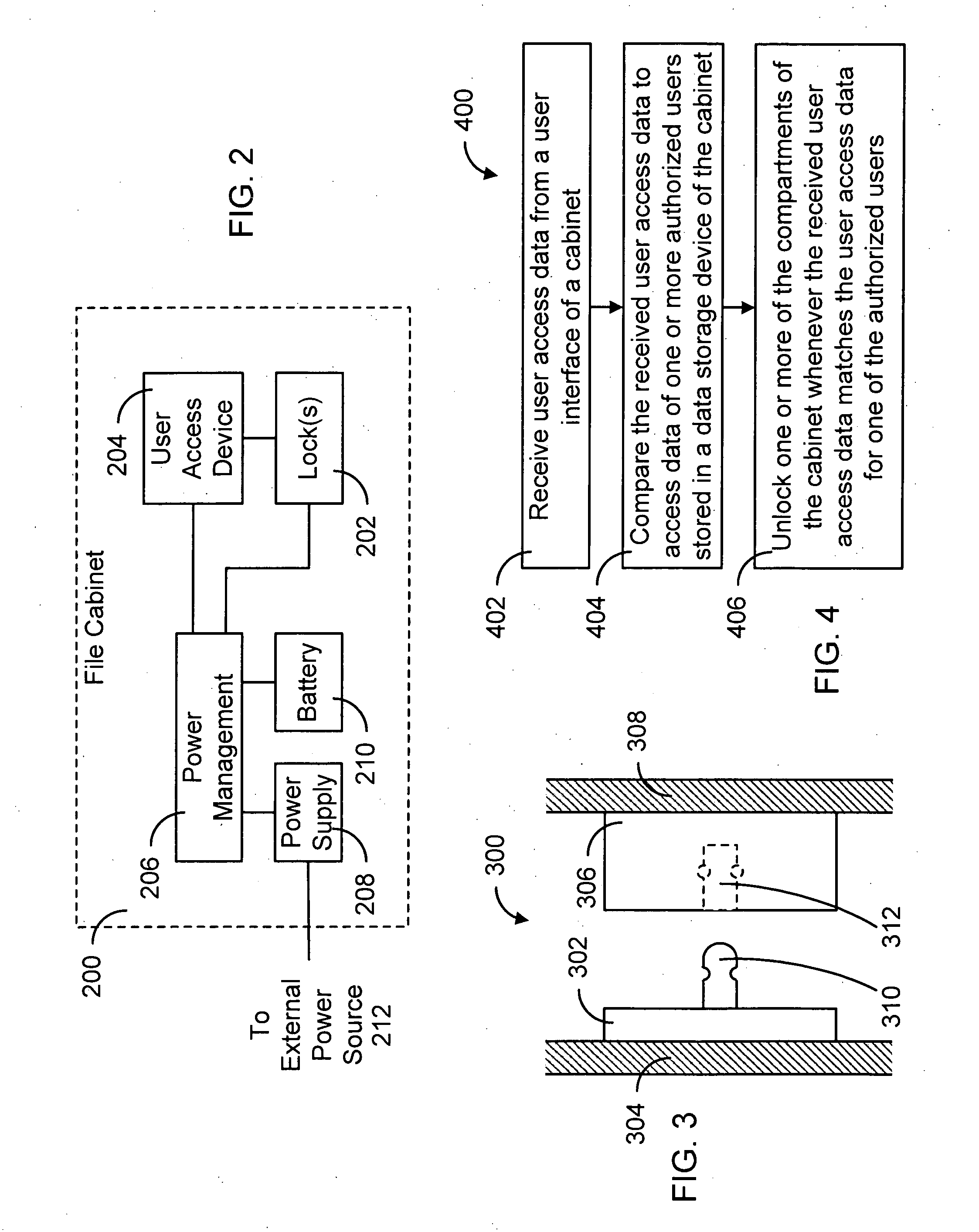 Method, apparatus and system for controlling access to a storage unit
