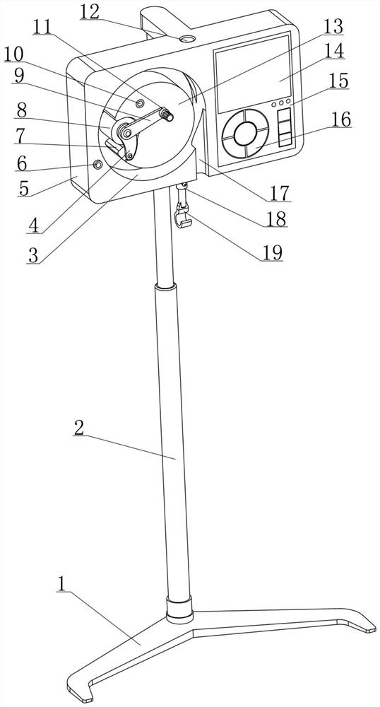 Medical drainage control device