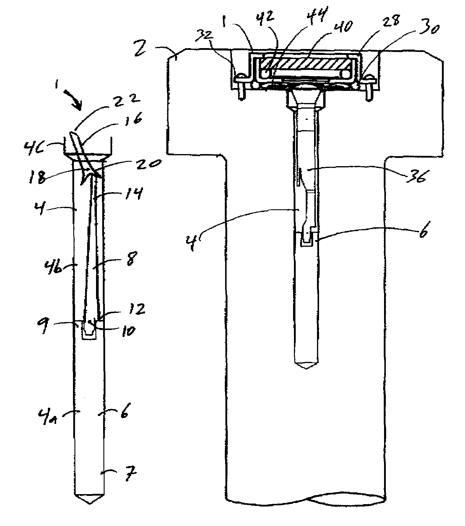 Method and apparatus for indicating a load