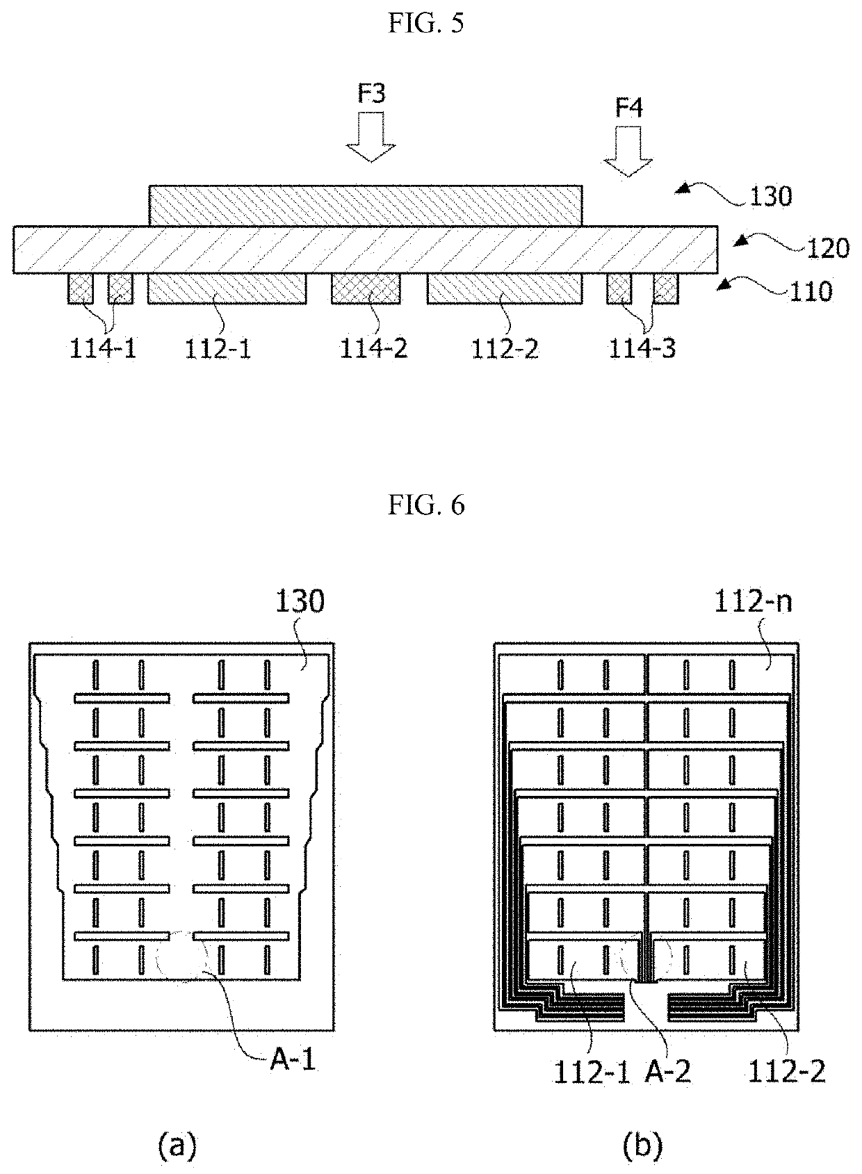 Pressure detection sensor having a plurality of dielectric layers and a plurality of electrode layers with conductive paths and wiring portions