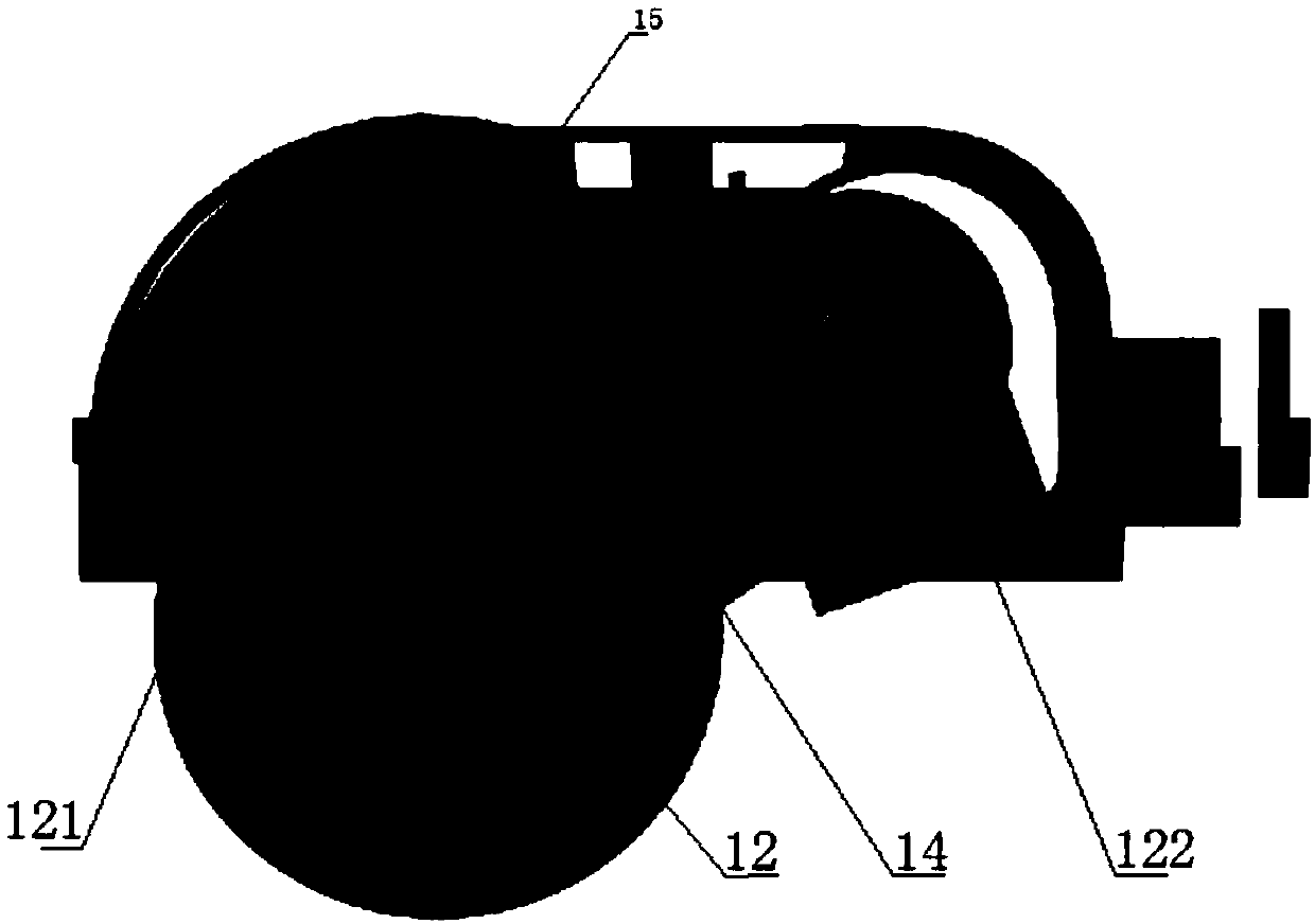 Driving wheel support of intelligent mobile equipment, driving wheel device and intelligent mobile equipment