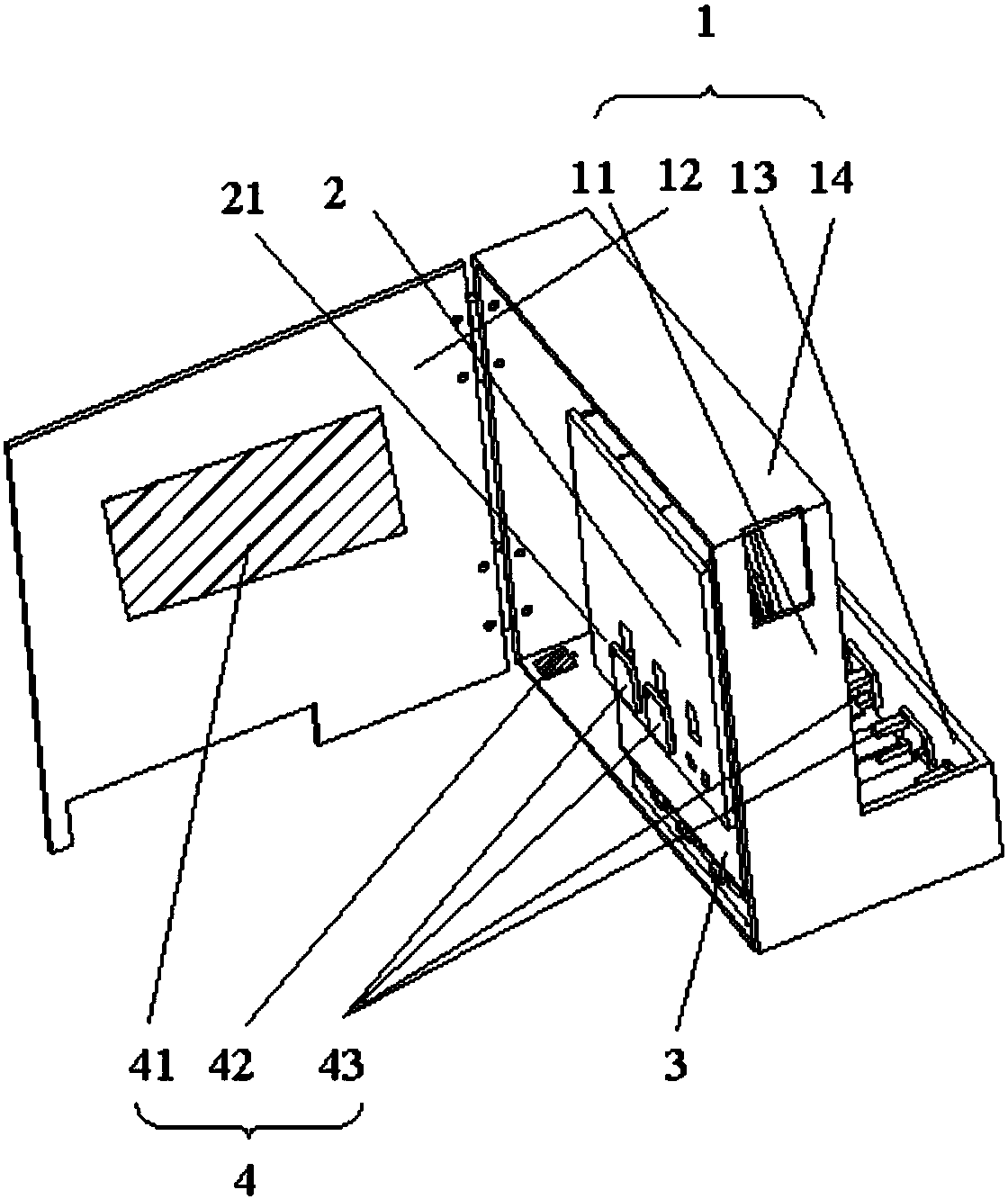 A sorting and withdrawing device for household coins