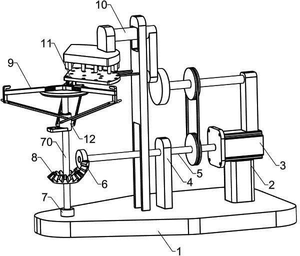 A disc rapid punching and stamping equipment