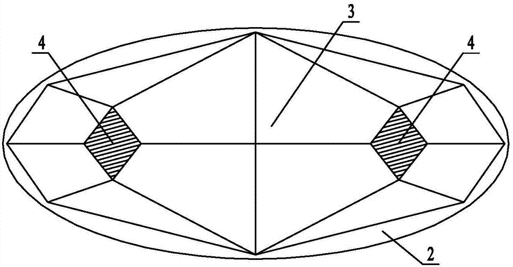 A cable tower of a space torsion curved surface A-shaped bridge and its construction method