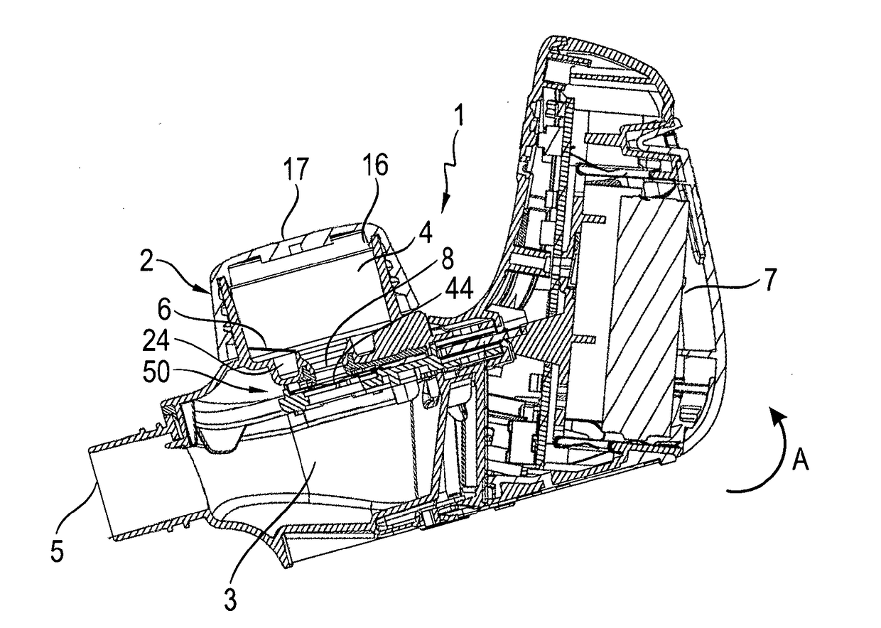 Fluid reservoir for an aerosol generator and aerosol generator comprising the fluid reservoir