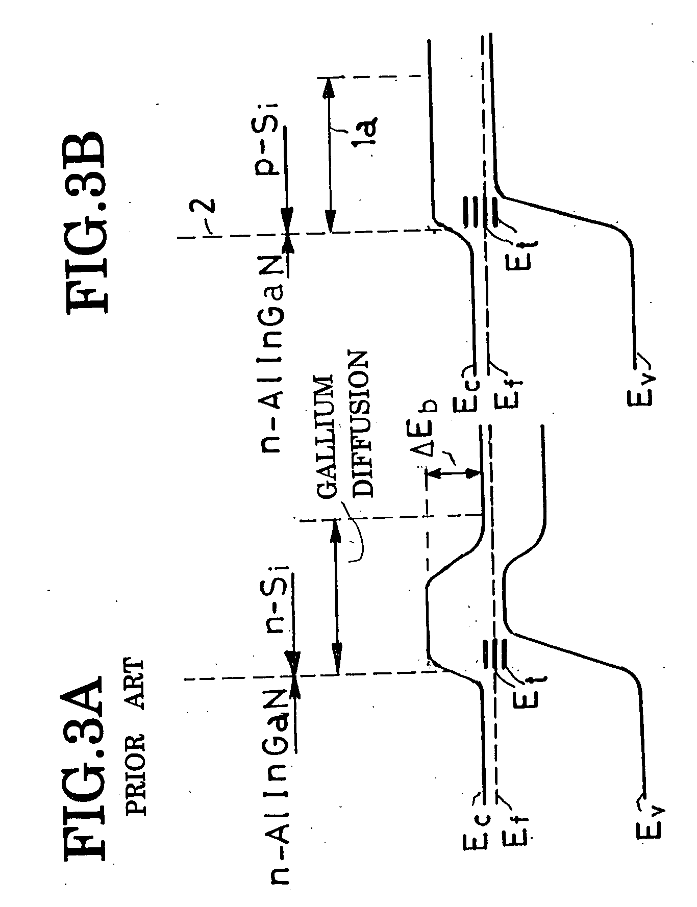 Nitride-based semiconductor device of reduced voltage drop, and method of fabrication