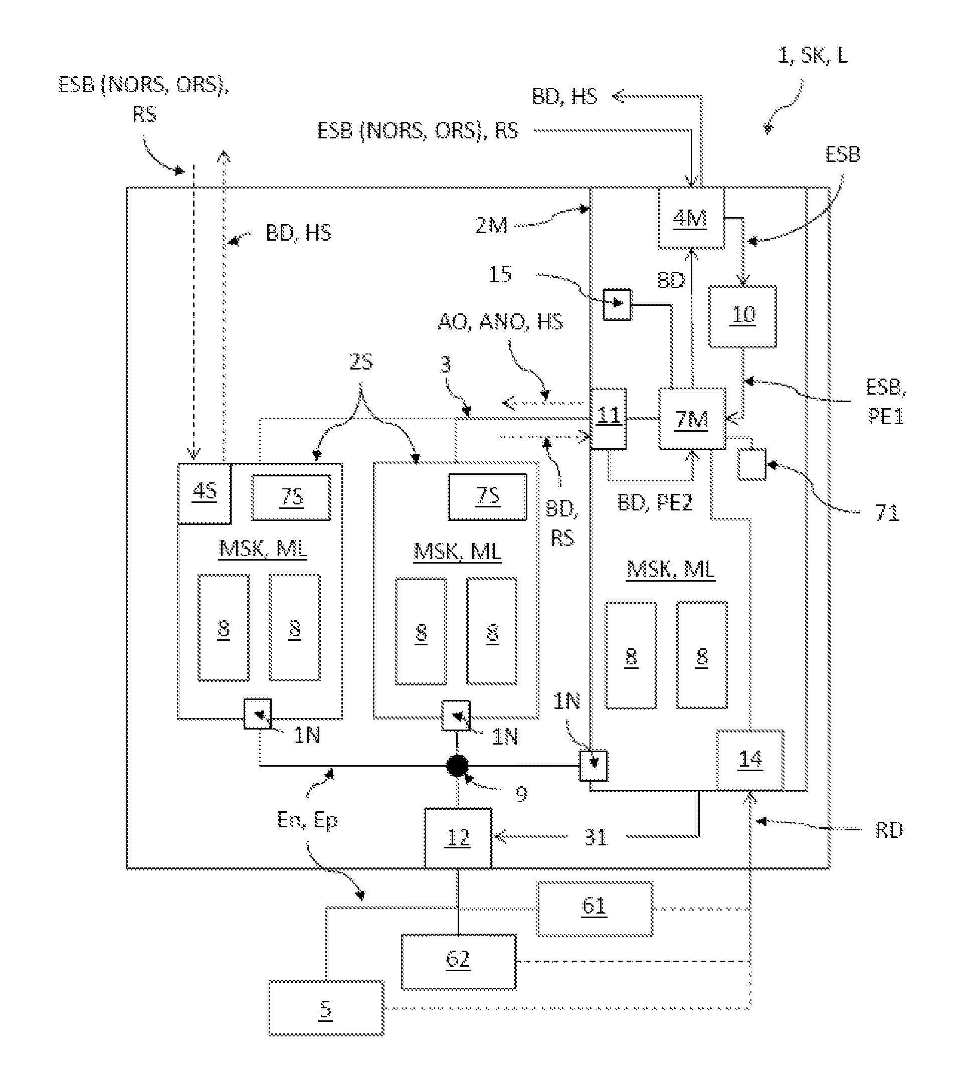 Energy storage system and modular communication