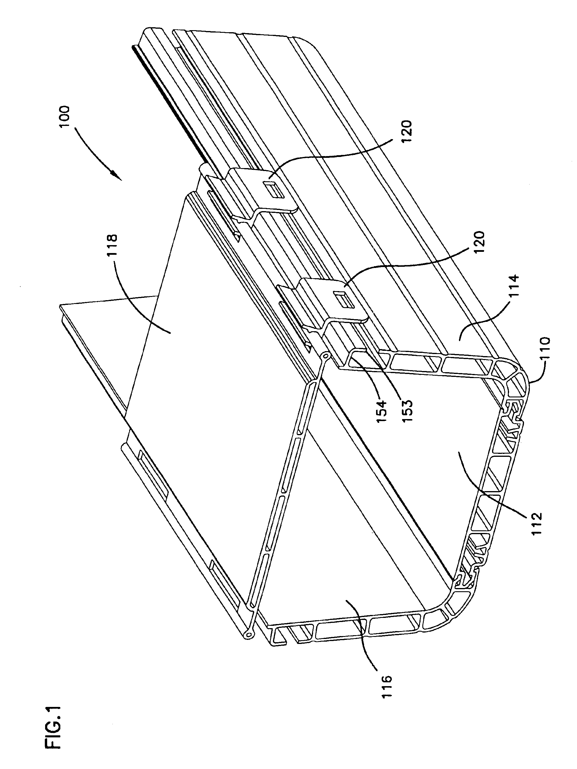 Cable trough cover