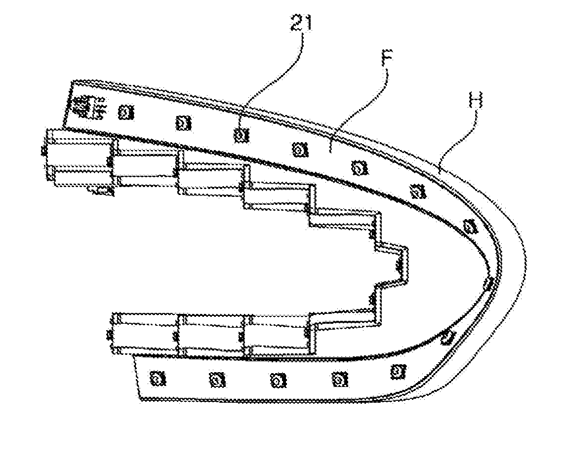 Light-emitting device package and vehicular light comprising same