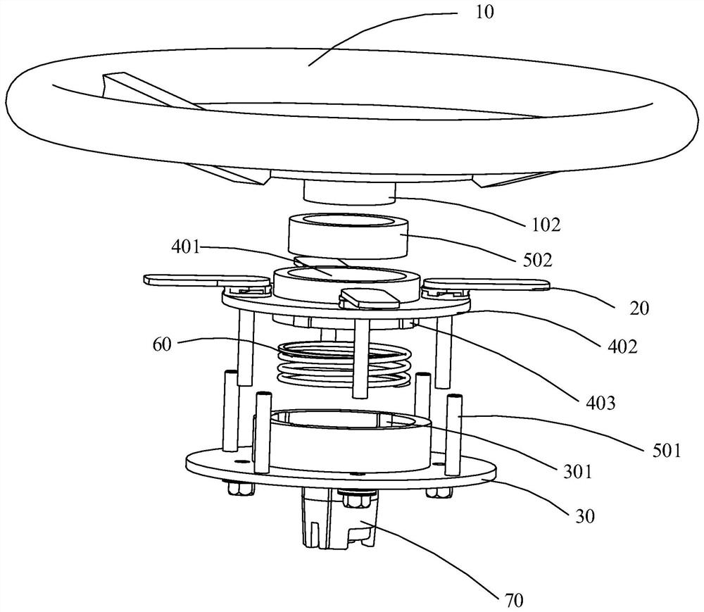 Steering wheel and vehicle with same