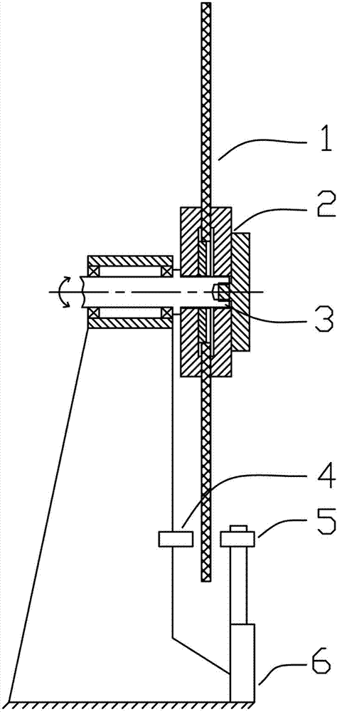 Accurate measurement method for end jump and planeness of circular saw web