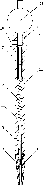 Method and tool for measuring and trimming steam sealing radial gap of steam turbine set