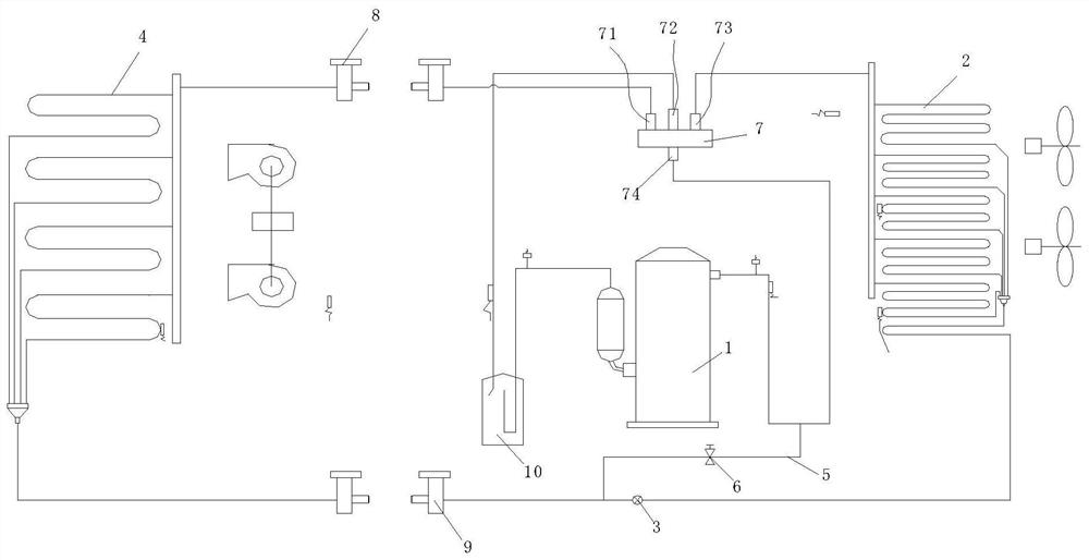 Refrigeration control method and device for air conditioner and air conditioner