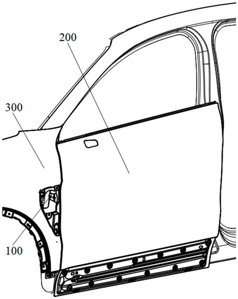 Scissor door hinge and vehicle