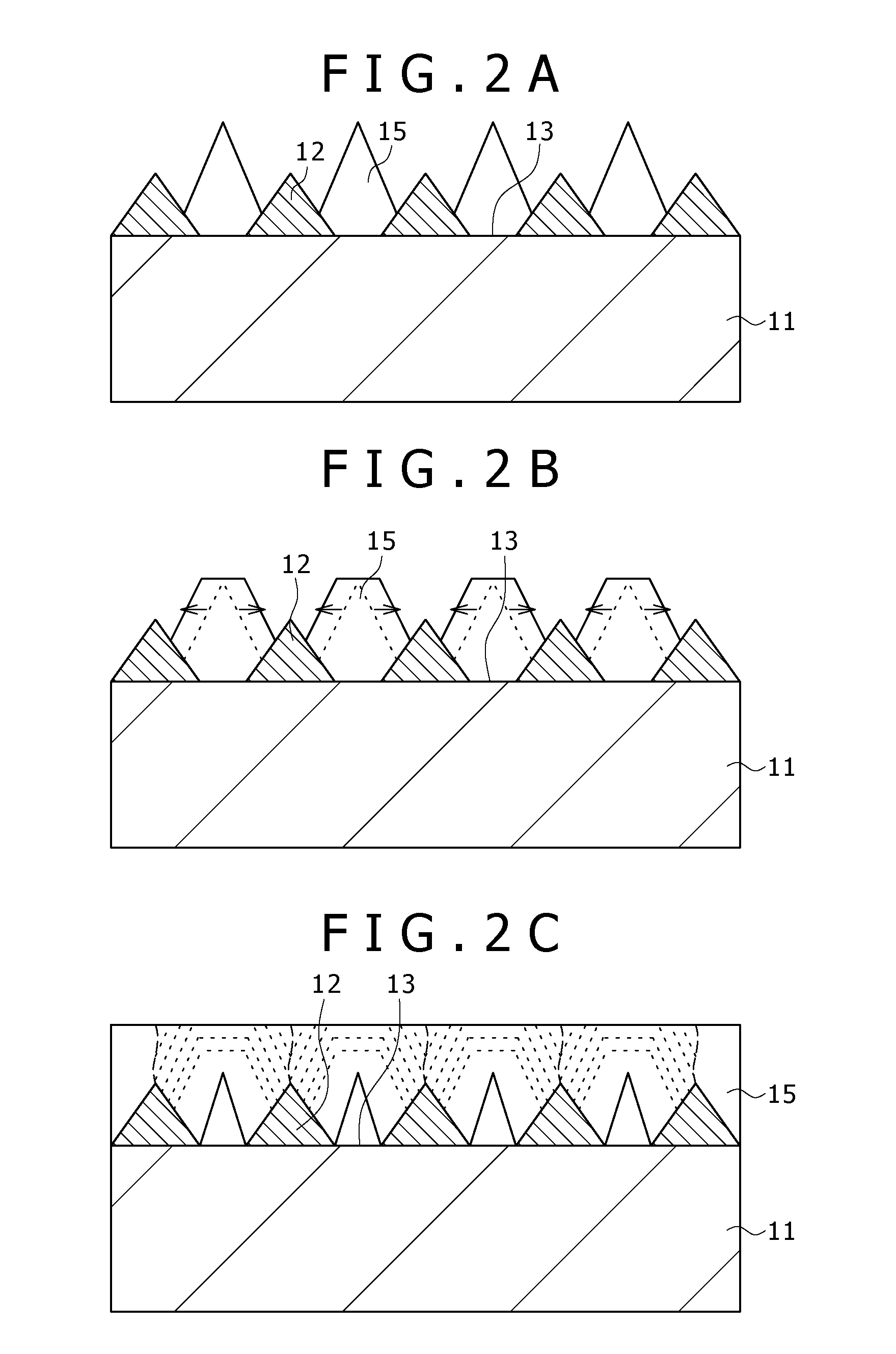 Light-emitting diode and method for manufacturing same, integrated light-emitting diode and method for manufacturing same, method for growing a nitride-based iii-v group compound semiconductor, substrate for growing a nitride-based iii-v group compound semiconductor, light source cell unit, light-emitting diode backlight, light-emitting diode illuminating device, light-emitting diode display and electronic instrument, electronic device and method for manufacturing the same