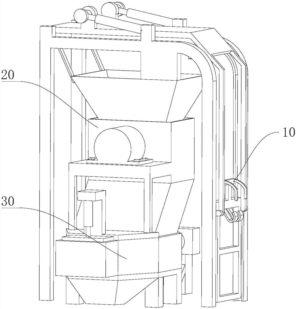 Environment-friendly garbage recycling and treating device
