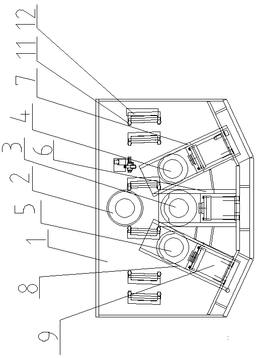 Device and method for bending F rail for magnetic levitation