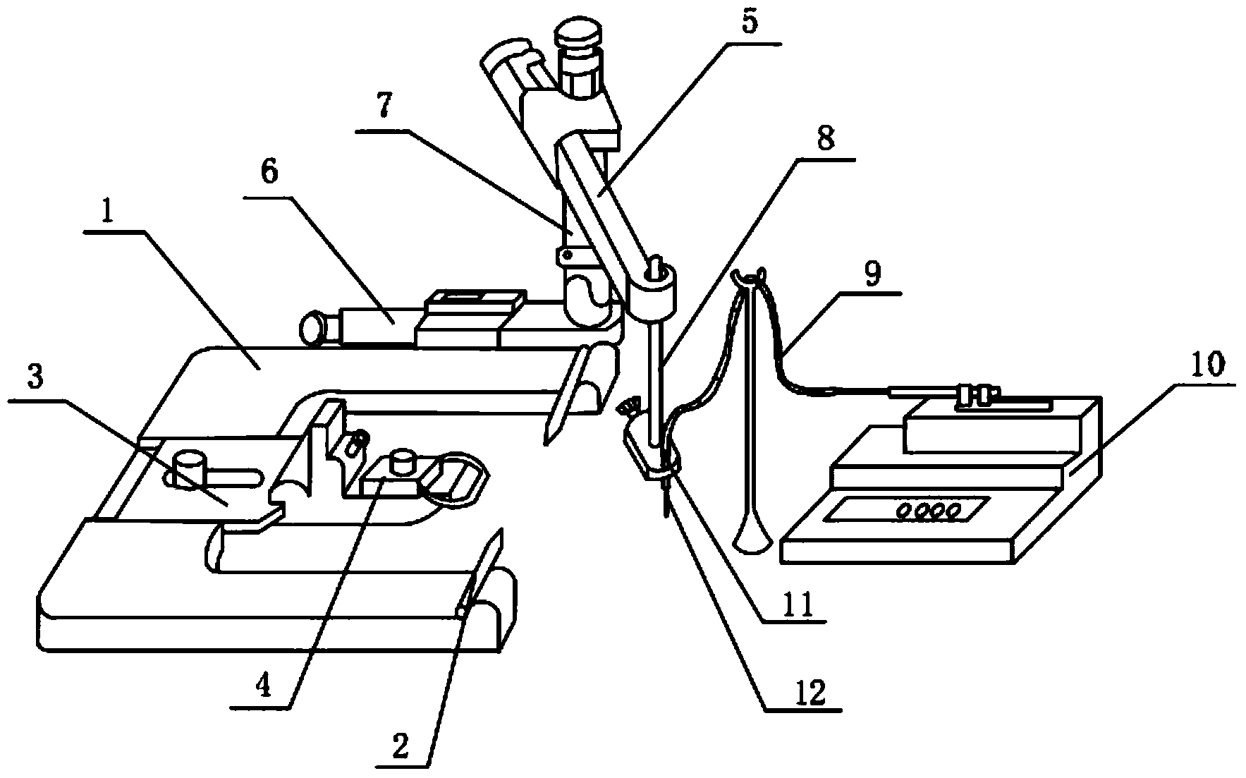 Visual minimally-invasive intracranial dosing device