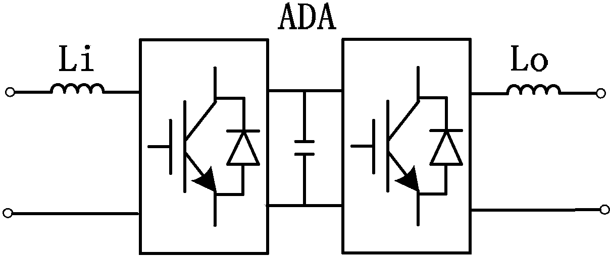 V-v wiring same-phase power supply and transformation structure