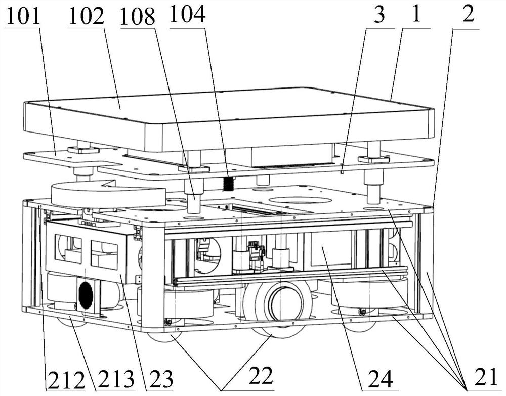 A modular agv