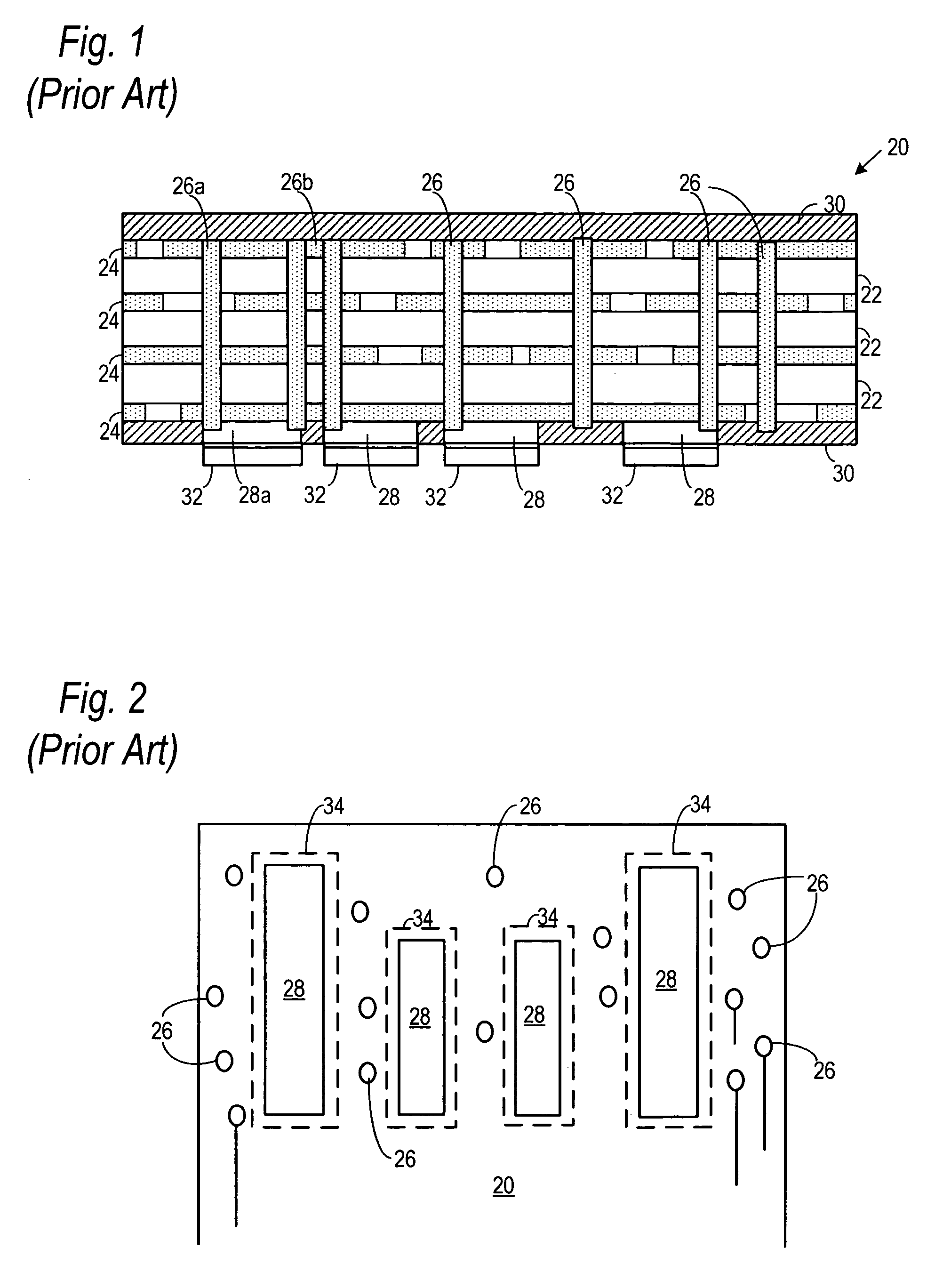 Printed circuit board with coextensive electrical connectors and contact pad areas
